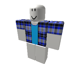 Blue Plaid Shirt