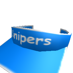 Blue Snipers Visor